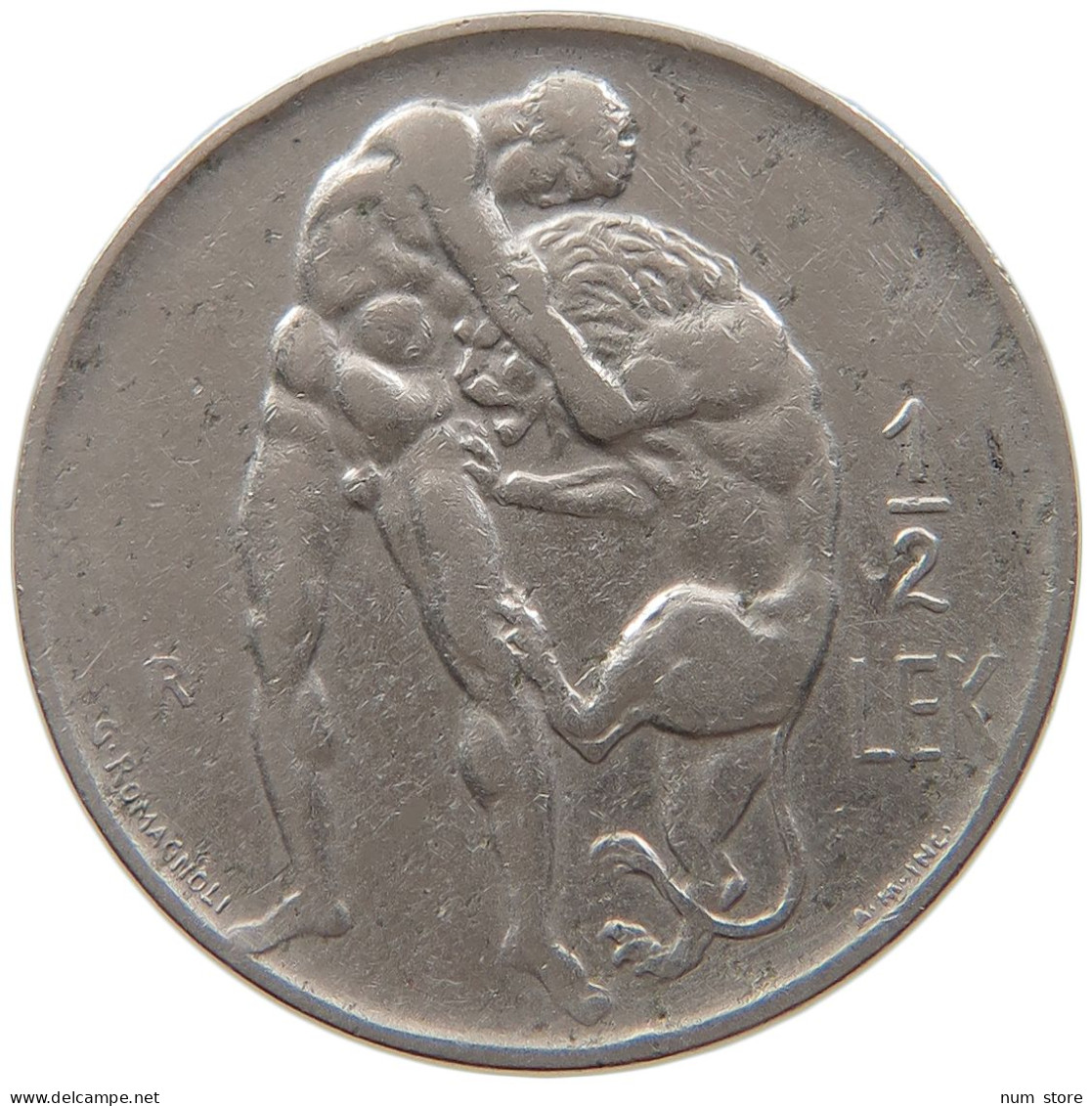ALBANIA 1/2 LEK 1926  #MA 066594 - Orientalische Münzen