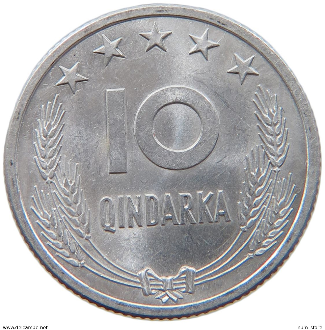 ALBANIA 10 QINDARKA 1964  #MA 066609 - Oriental