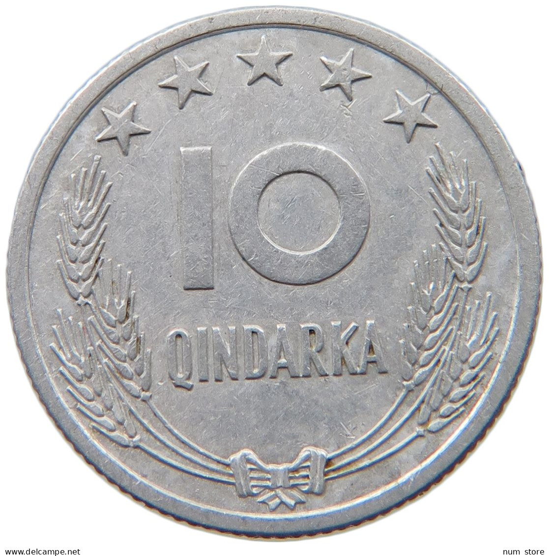 ALBANIA 10 QINDARKA 1964  #MA 098875 - Orientale