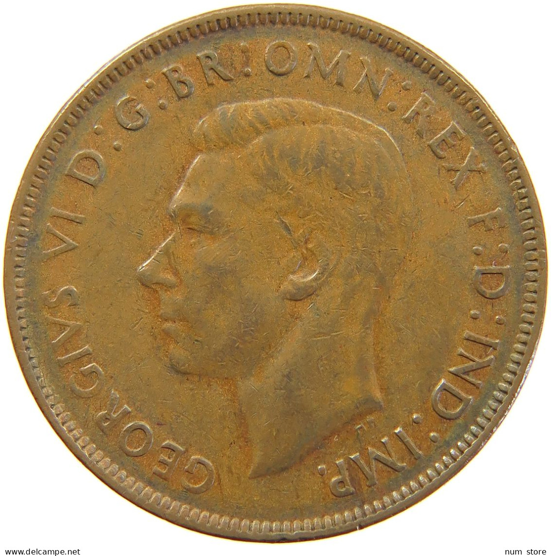 AUSTRALIA PENNY 1944 GEORGE VI. (1936-1952) #MA 065202 - Penny