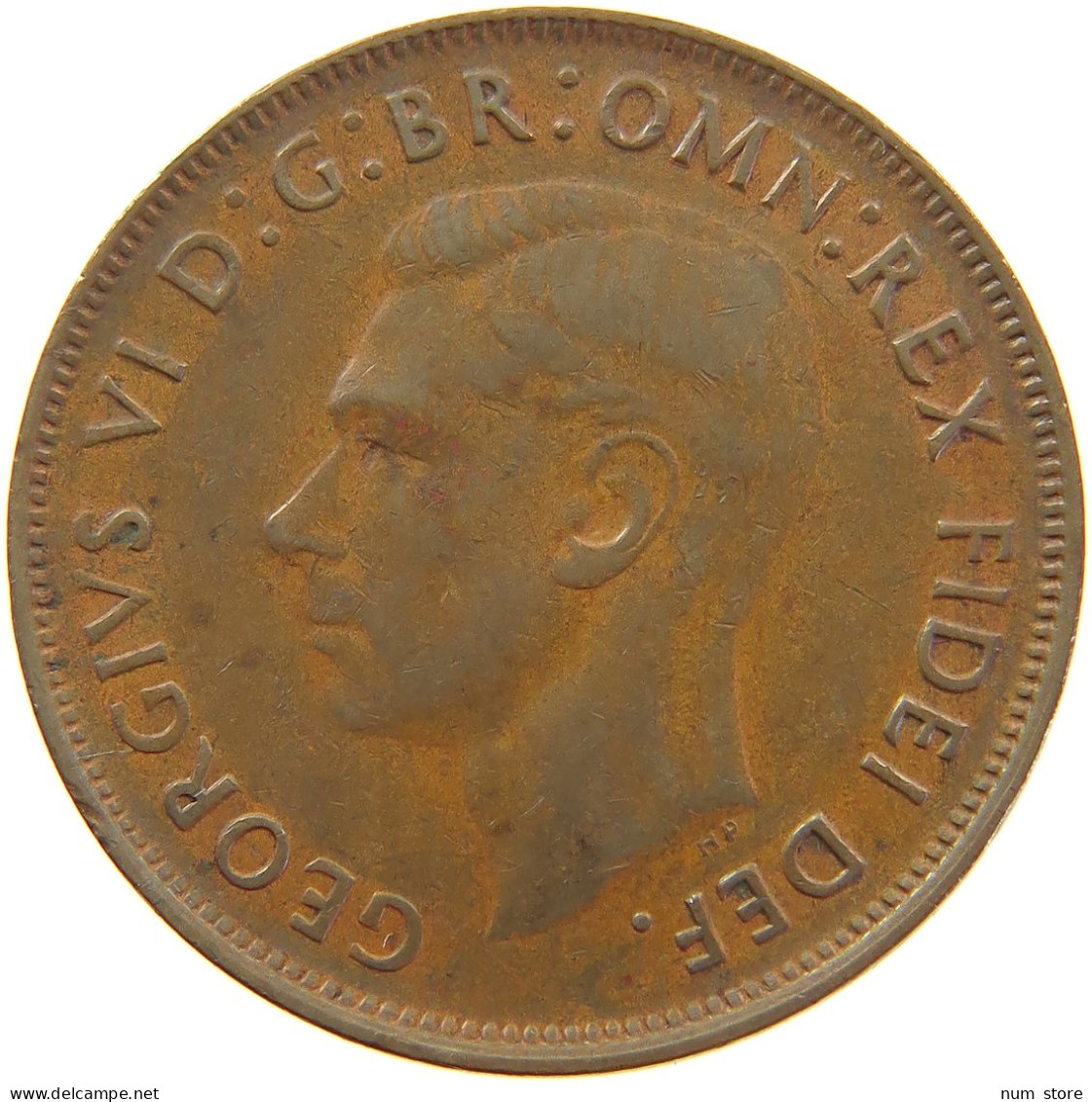 AUSTRALIA PENNY 1950 GEORGE VI. (1936-1952) #MA 065203 - Penny