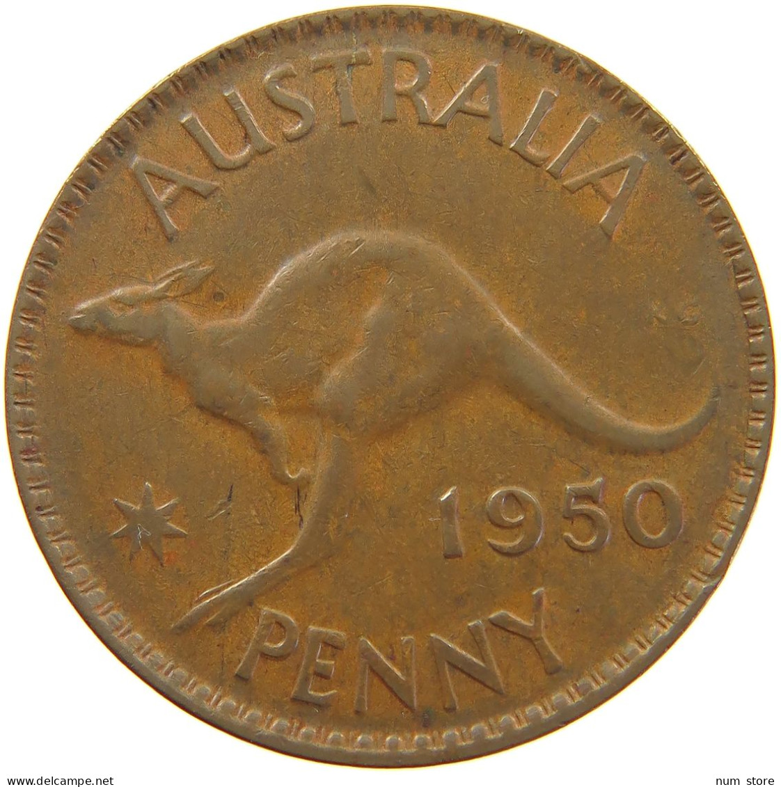 AUSTRALIA PENNY 1950 GEORGE VI. (1936-1952) #MA 065203 - Penny