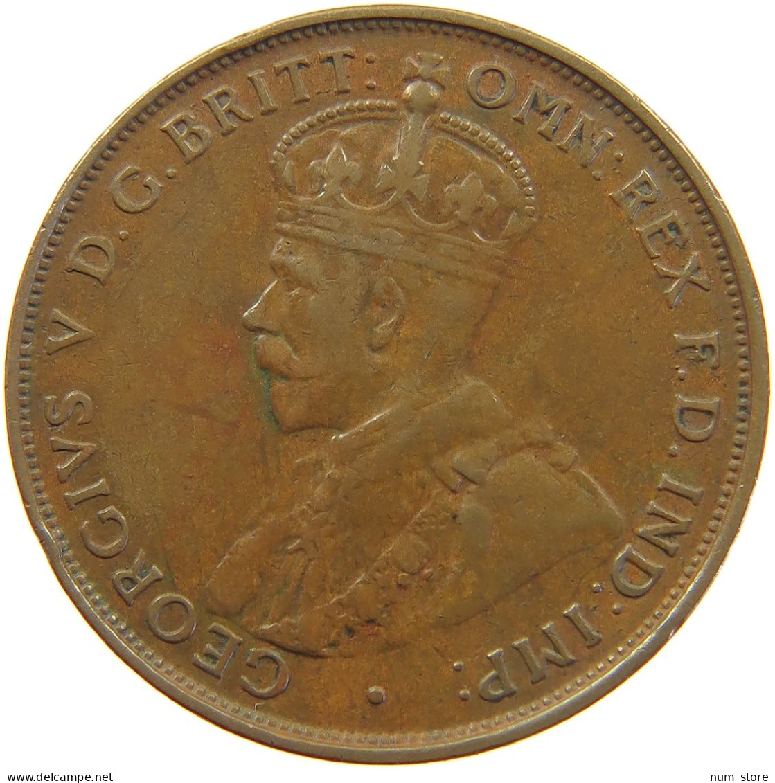 AUSTRALIA PENNY 1933 GEORGE V. (1910-1936) #MA 065175 - Penny