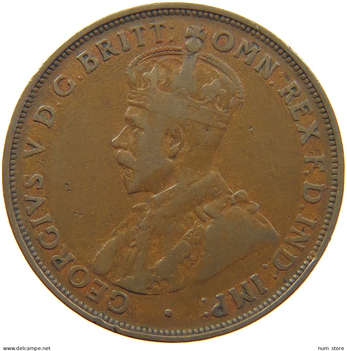AUSTRALIA PENNY 1922 GEORGE V. (1910-1936) #MA 065180 - Penny