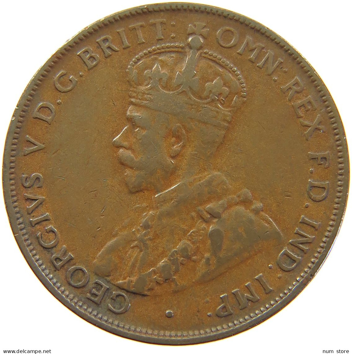 AUSTRALIA PENNY 1927 GEORGE V. (1910-1936) #MA 065177 - Penny