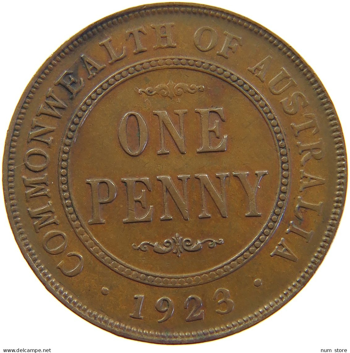 AUSTRALIA PENNY 1923 GEORGE V. (1910-1936) #MA 065178 - Penny