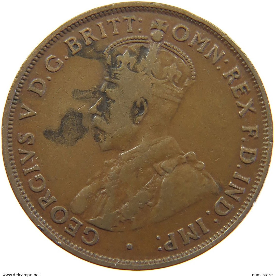 AUSTRALIA PENNY 1916 GEORGE V. (1910-1936) #MA 065174 - Penny