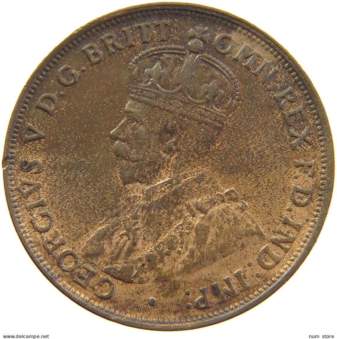 AUSTRALIA PENNY 1921 GEORGE V. (1910-1936) #MA 065181 - Penny