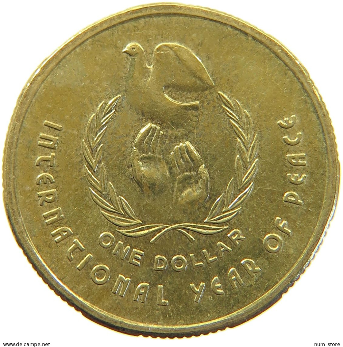 AUSTRALIA DOLLAR 1986 ELIZABETH II. (1952-) #MA 066502 - Dollar