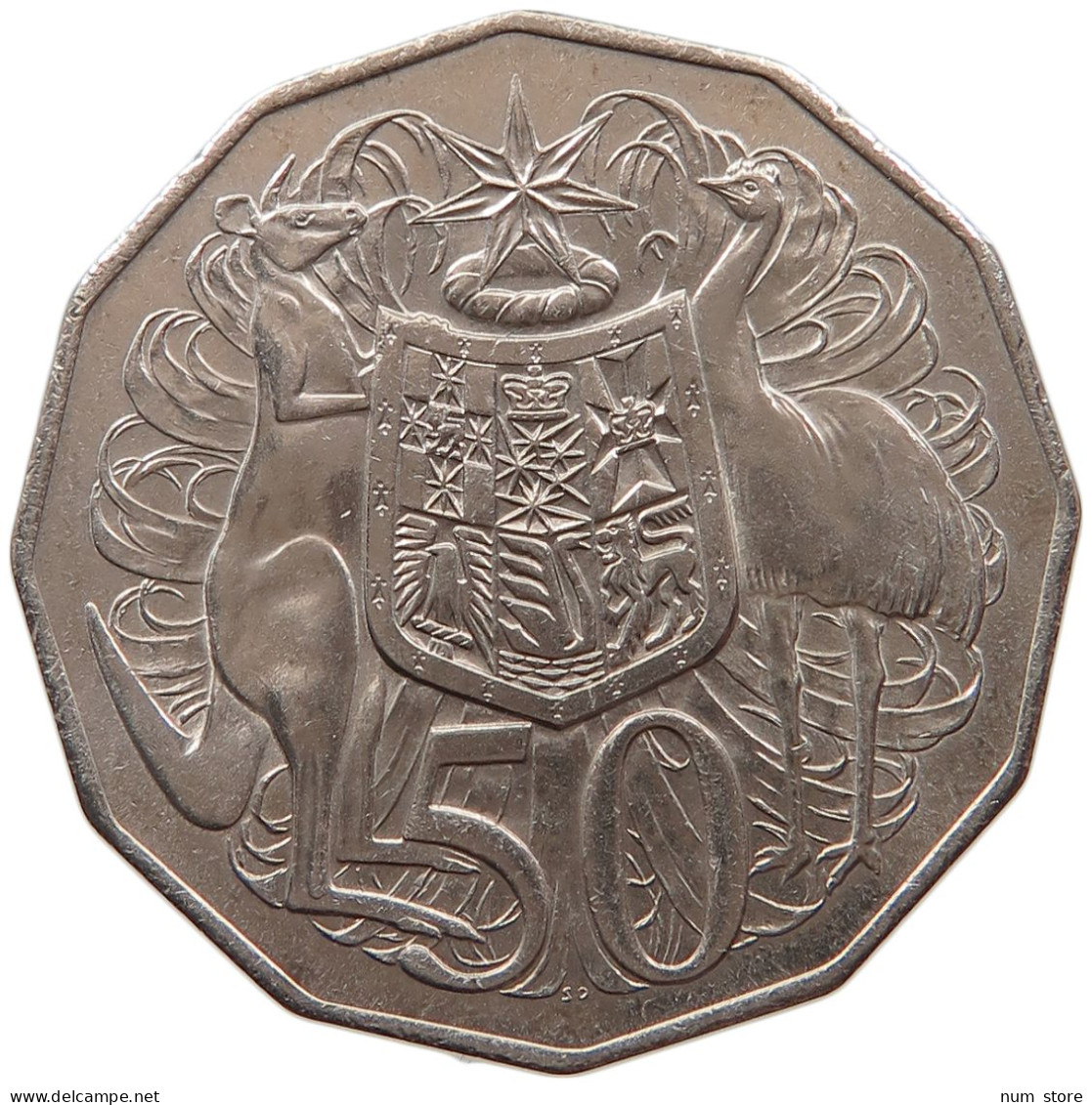 AUSTRALIA 50 CENTS 1981 ELIZABETH II. (1952-2022) #MA 066479 - 50 Cents