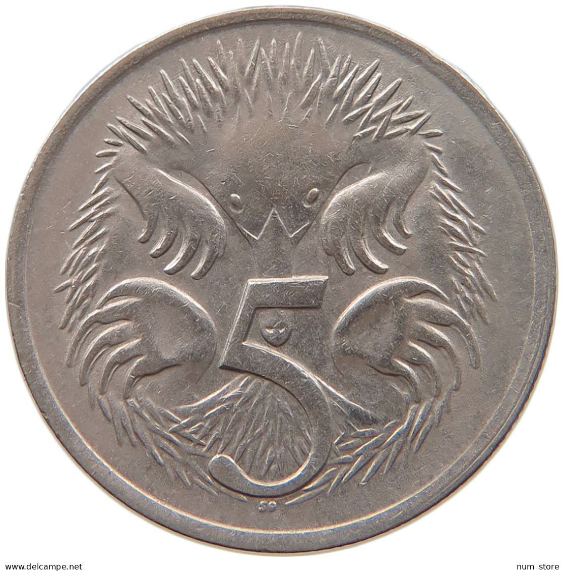 AUSTRALIA 5 CENTS 1974 ELIZABETH II. (1952-2022) #MA 066538 - 5 Cents