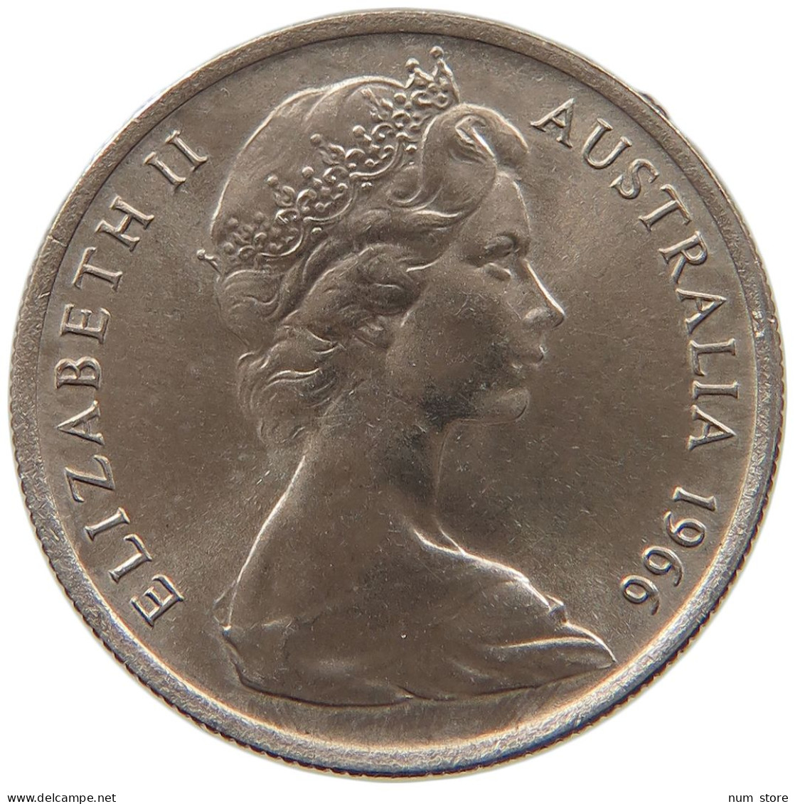 AUSTRALIA 5 CENTS 1966 ELIZABETH II. (1952-2022) #MA 099853 - 5 Cents