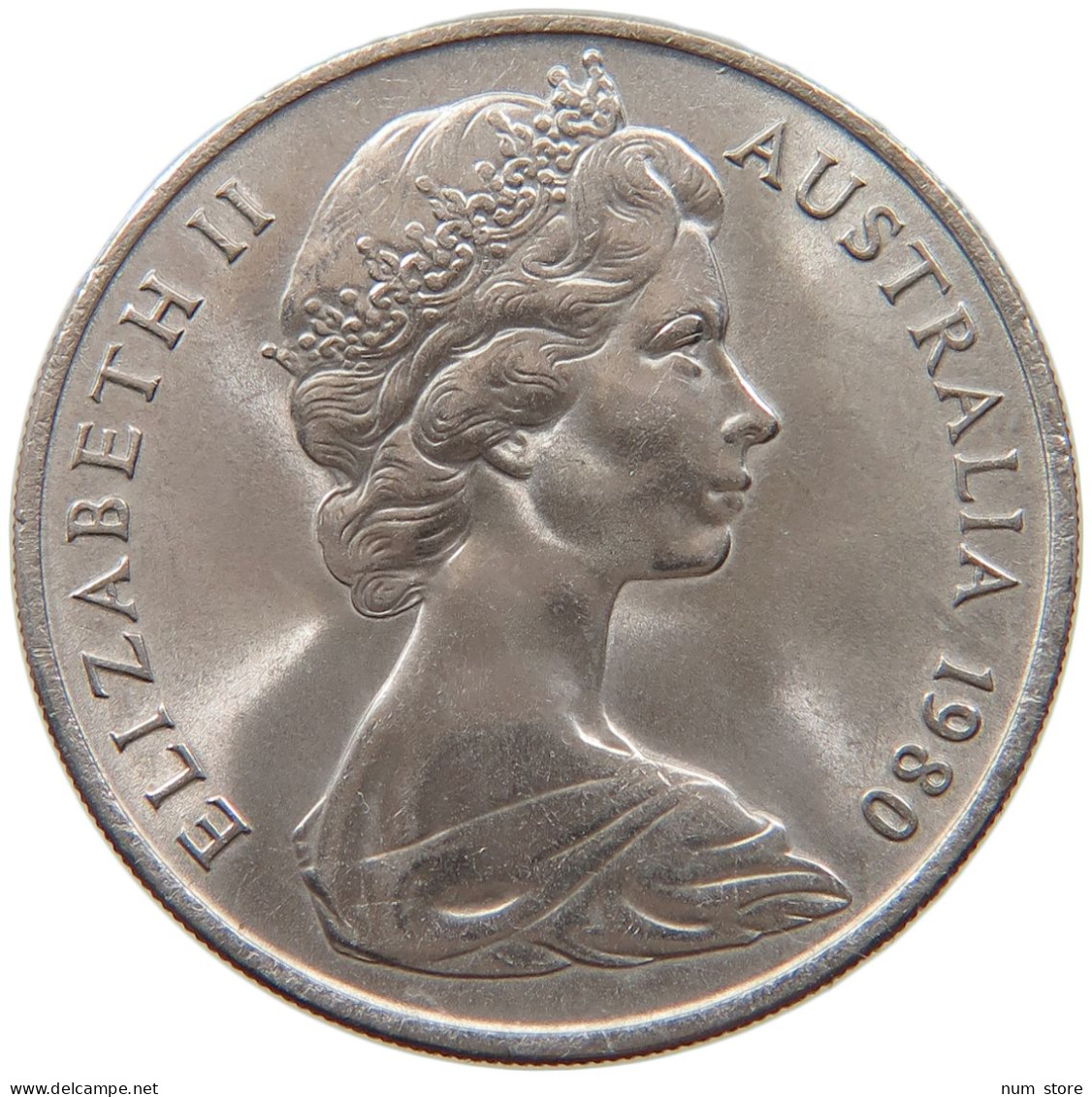 AUSTRALIA 20 CENTS 1980 ELIZABETH II. (1952-2022) #MA 073161 - 20 Cents