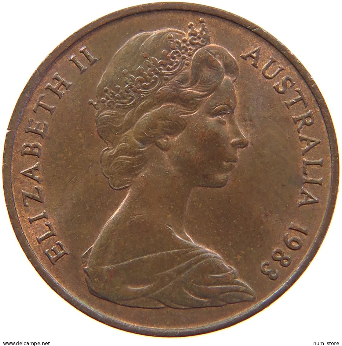 AUSTRALIA 2 CENTS 1983 ELIZABETH II. (1952-2022) #MA 066514 - 2 Cents