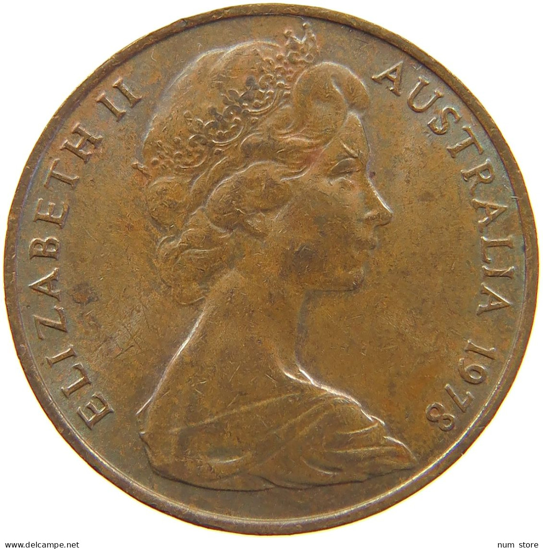 AUSTRALIA 2 CENTS 1978 ELIZABETH II. (1952-2022) #MA 066513 - 2 Cents