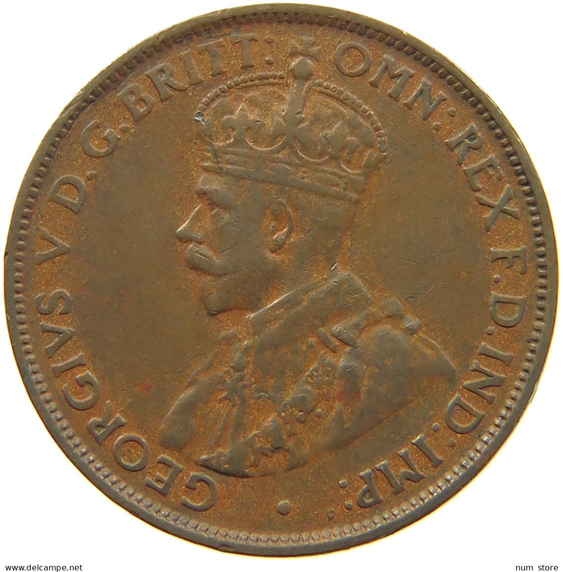 AUSTRALIA 1/2 PENNY 1928 GEORGE V. (1910-1936) #MA 066497 - ½ Penny