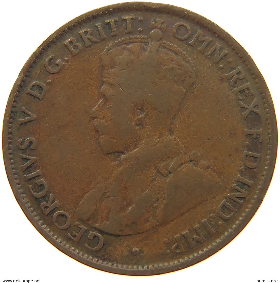 AUSTRALIA 1/2 PENNY 1913 GEORGE V. (1910-1936) #MA 066495 - ½ Penny
