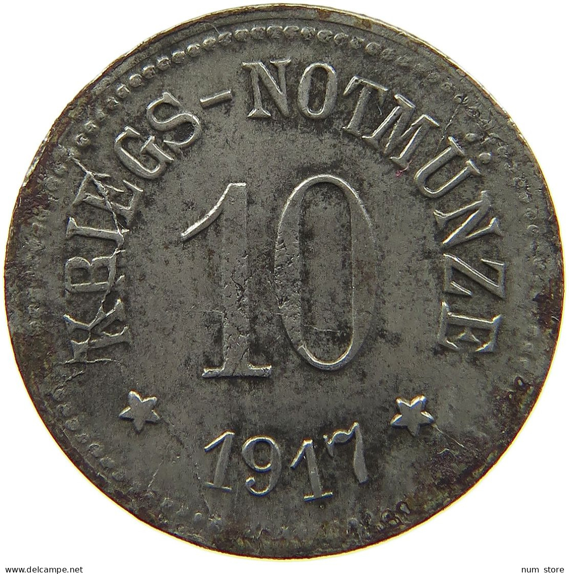 ARZBERG 10 PFENNIG 1917  #MA 103365 - Armenien