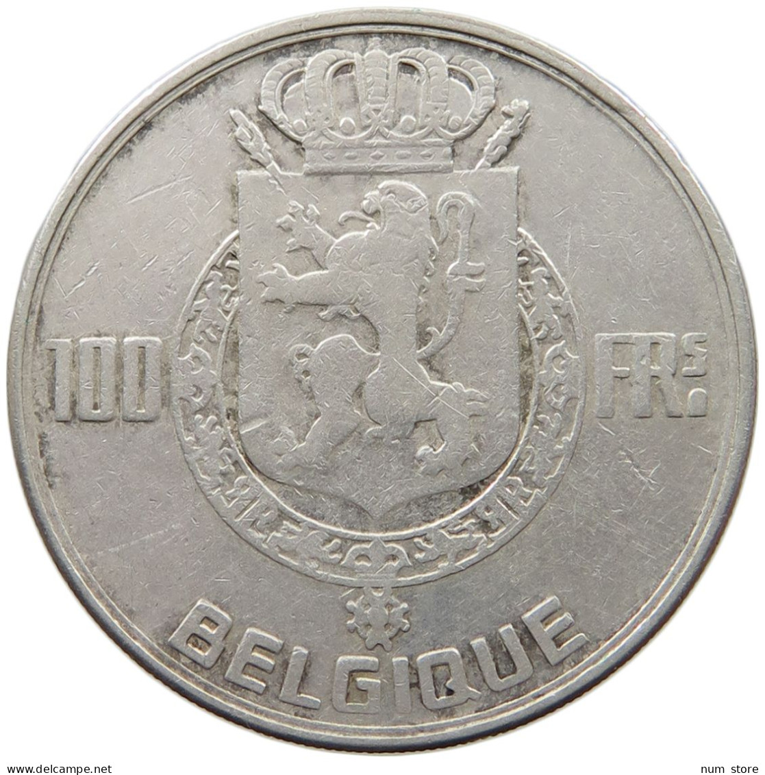 BELGIUM 100 FRANCS 1949  #MA 009003 - 100 Franc