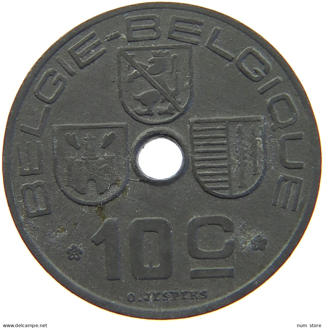 BELGIUM 10 CENTIMES 1946 LEOPOLD III. (1934-1951) #MA 067307 - 10 Centimes & 25 Centimes