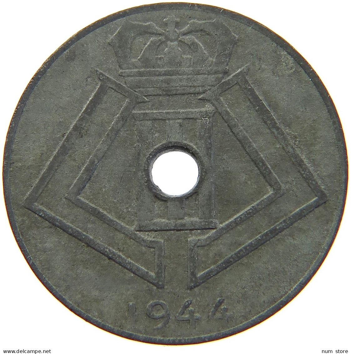 BELGIUM 10 CENTIMES 1944 LEOPOLD III. (1934-1951) #MA 067306 - 10 Centimes