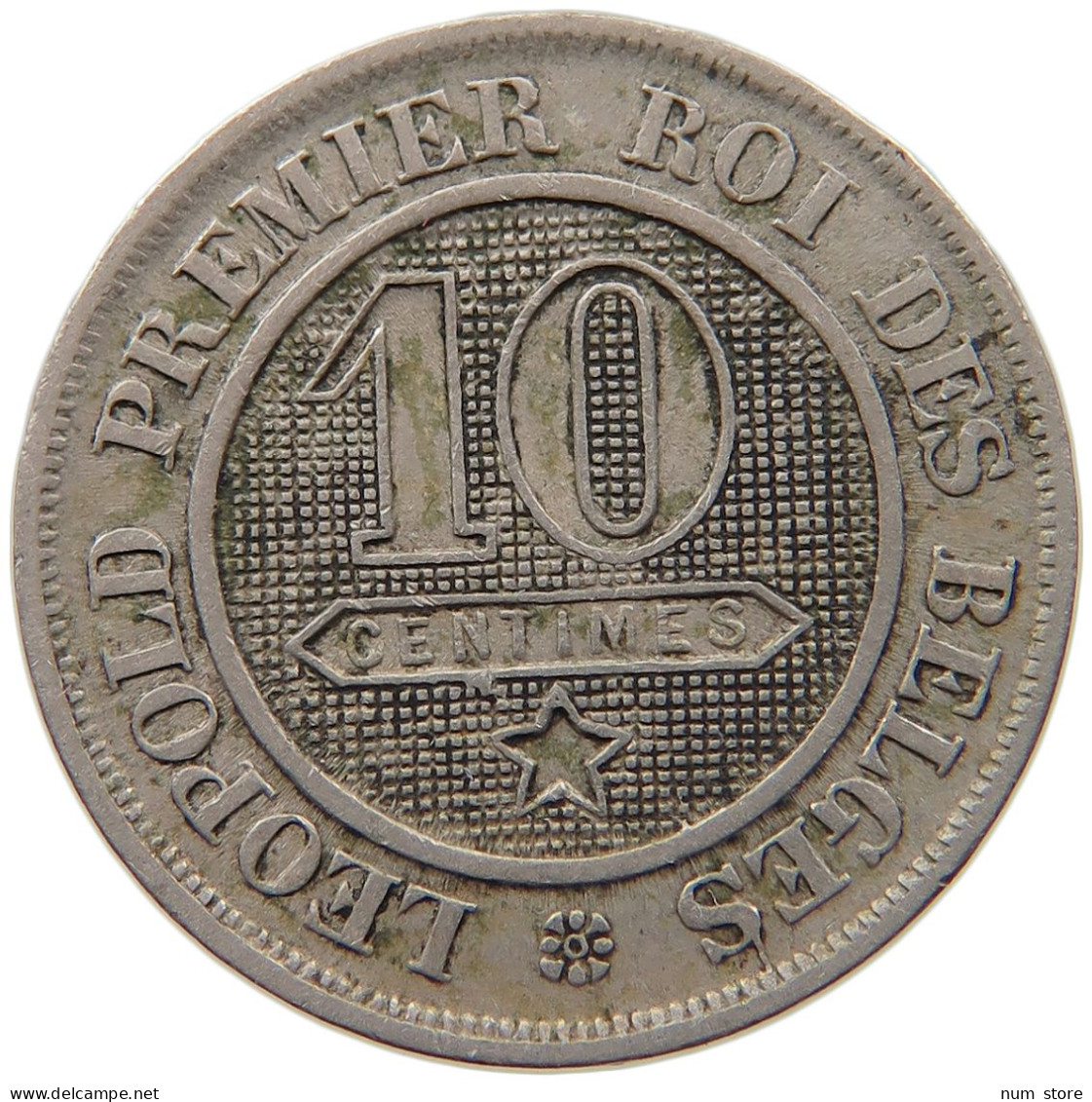 BELGIUM 10 CENTIMES 1863 LEOPOLD I. (1831-1865) #MA 099727 - 10 Centimes