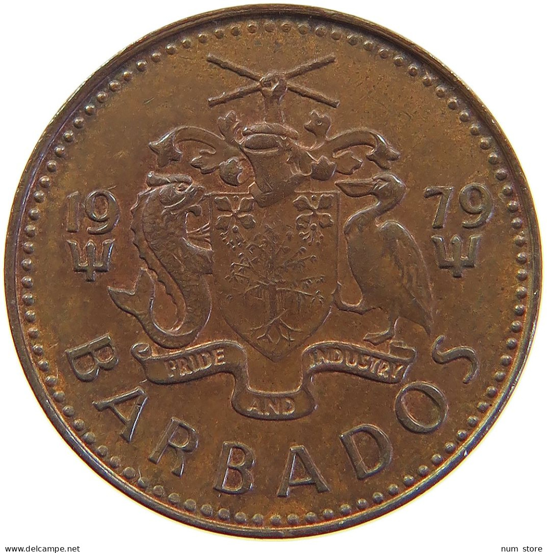 BARBADOS CENT 1979  #MA 063050 - Barbados