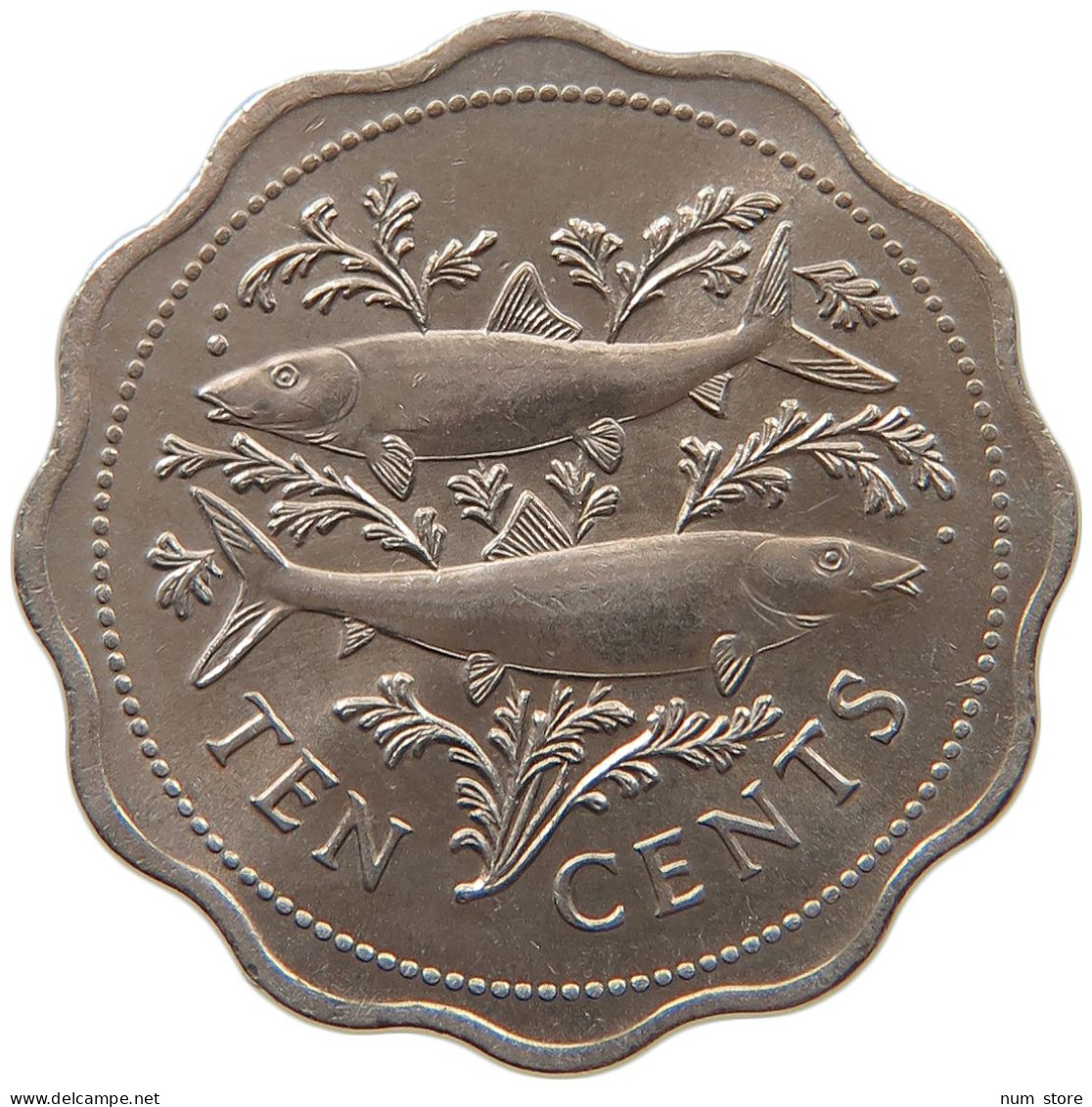 BAHAMAS 10 CENTS 1975  #MA 063053 - Bahama's