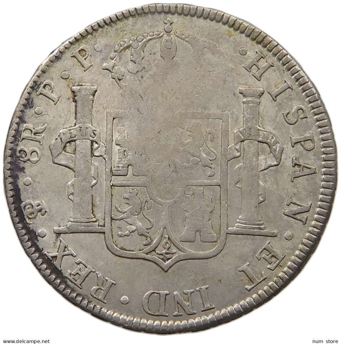 BOLIVIA 8 REALES 1801 CARLOS IV, 1788-1808 #MA 024524 - Bolivie