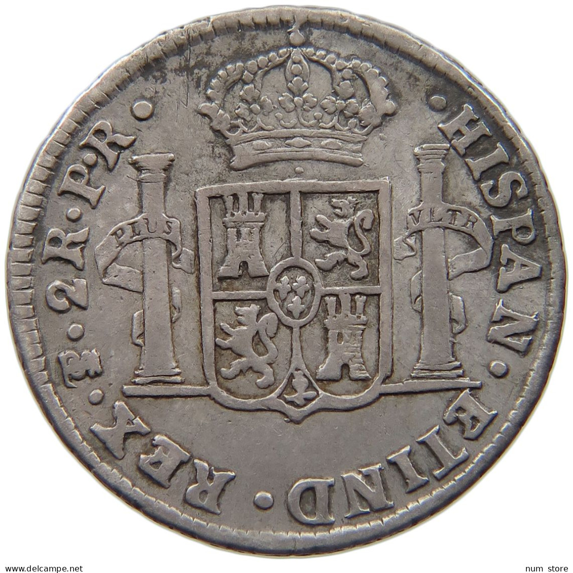 BOLIVIA 2 REALES 1785/4 CARLOS III. 1759-1788. #MA 024537 - Bolivia