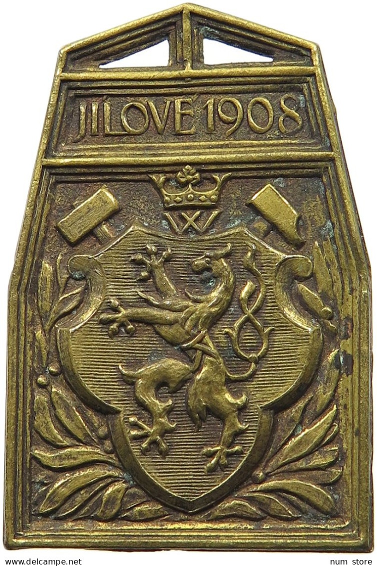 BÖHMEN MEDAL 1908 JILOVE 1908 #MA 024124 - Tchécoslovaquie