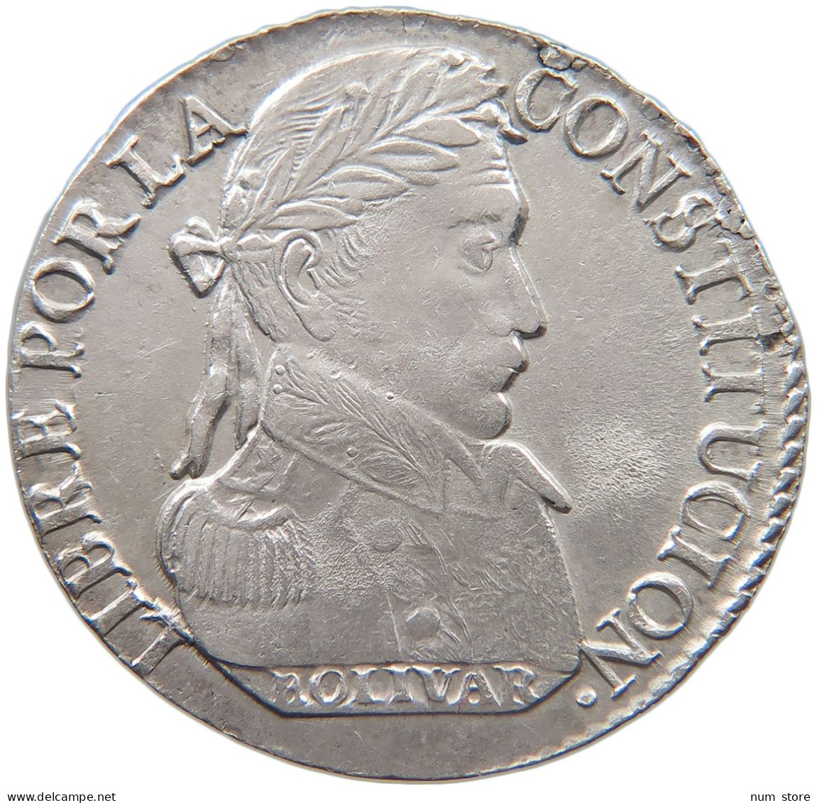 BOLIVIA 4 SOLES 1830  #MA 025471 - Bolivie