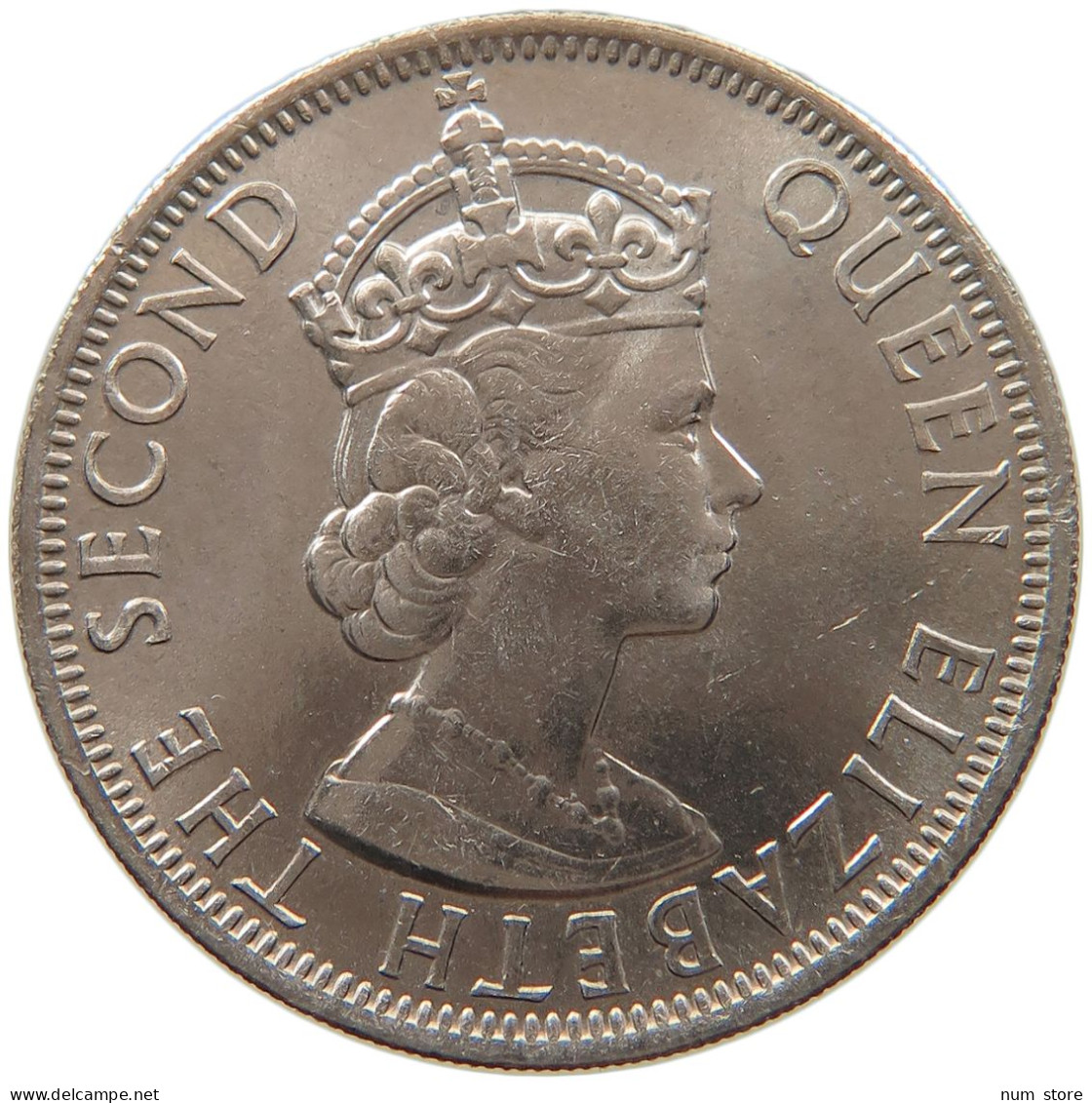 BELIZE 50 CENTS 1974 ELIZABETH II. (1952-) #MA 063177 - Belize