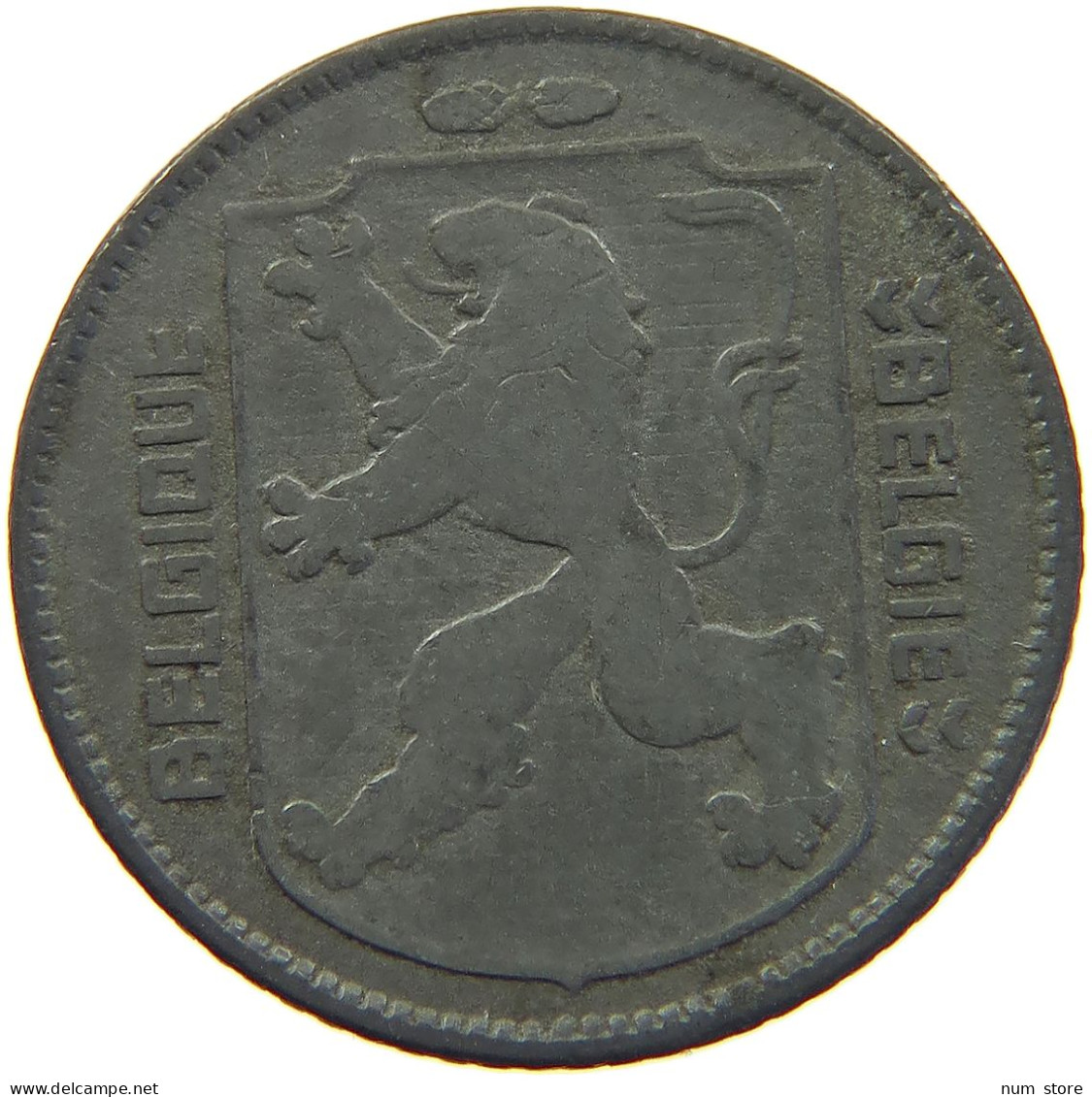 BELGIUM FRANC 1942 LEOPOLD III. (1934-1951) #MA 067312 - 1 Franc