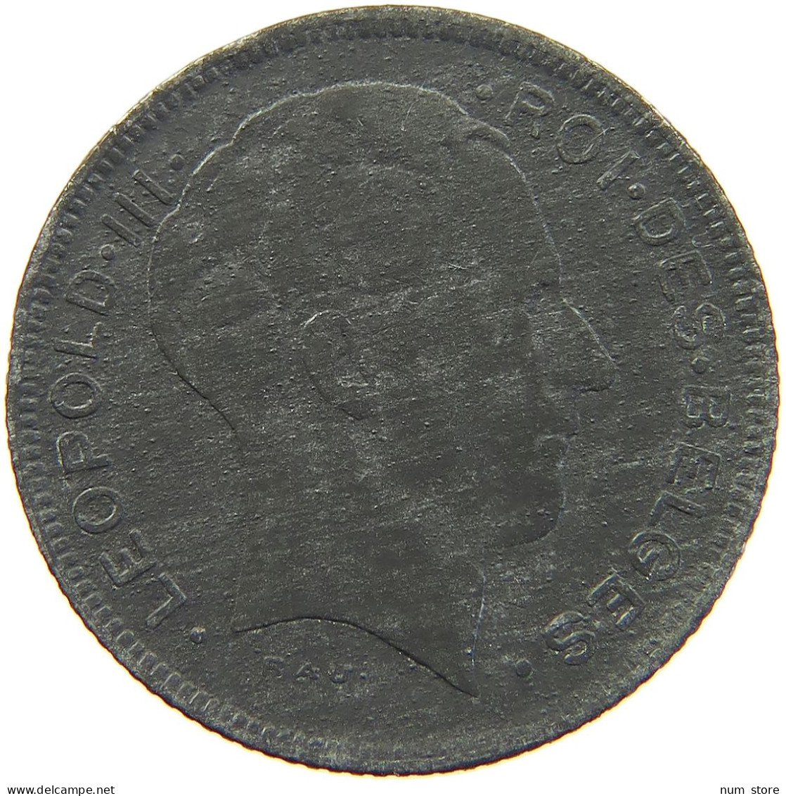 BELGIUM 5 FRANCS 1946 LEOPOLD III. (1934-1951) #MA 067305 - 5 Francs