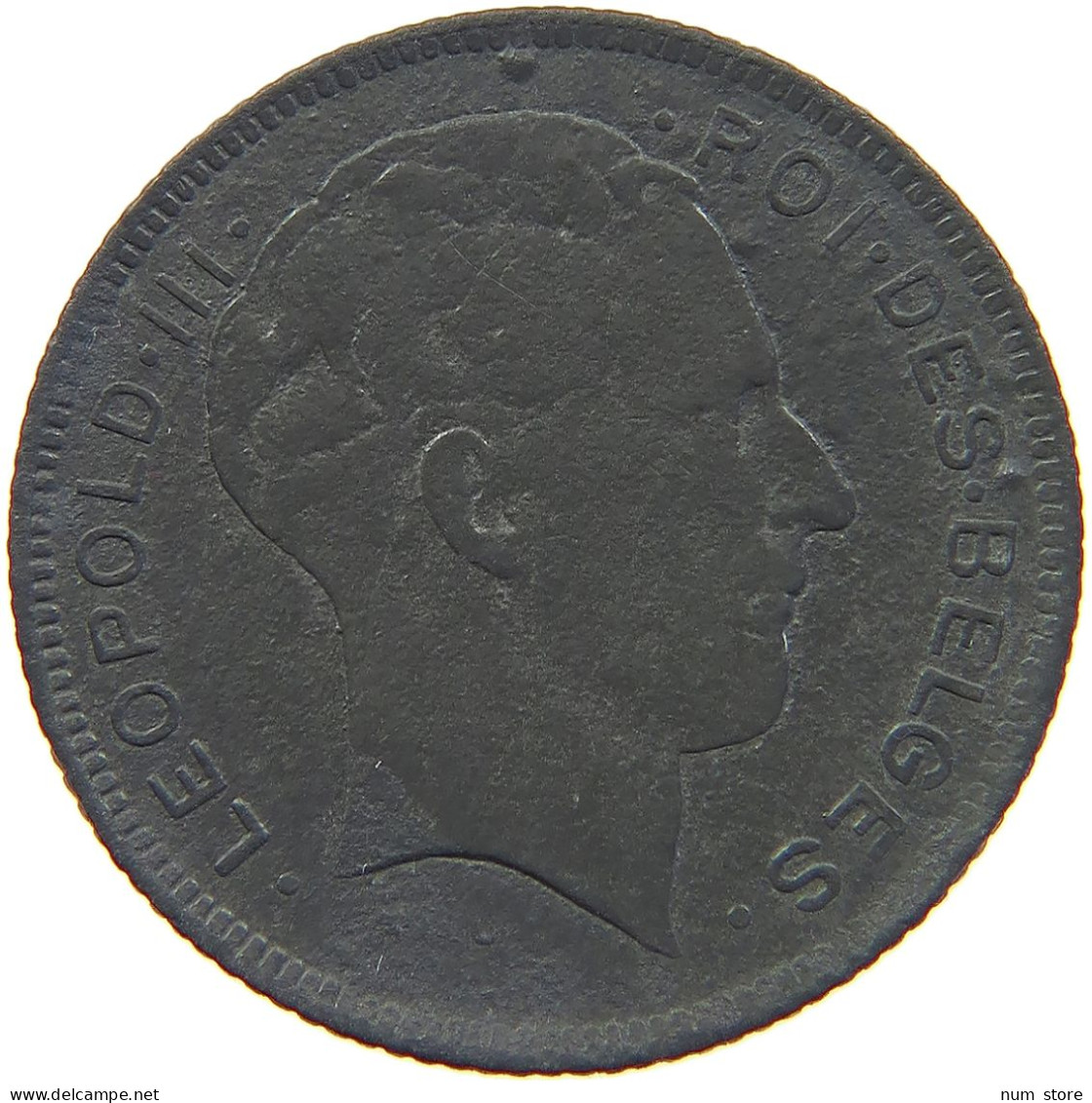 BELGIUM 5 FRANCS 1945 LEOPOLD III. (1934-1951) #MA 067304 - 5 Francs