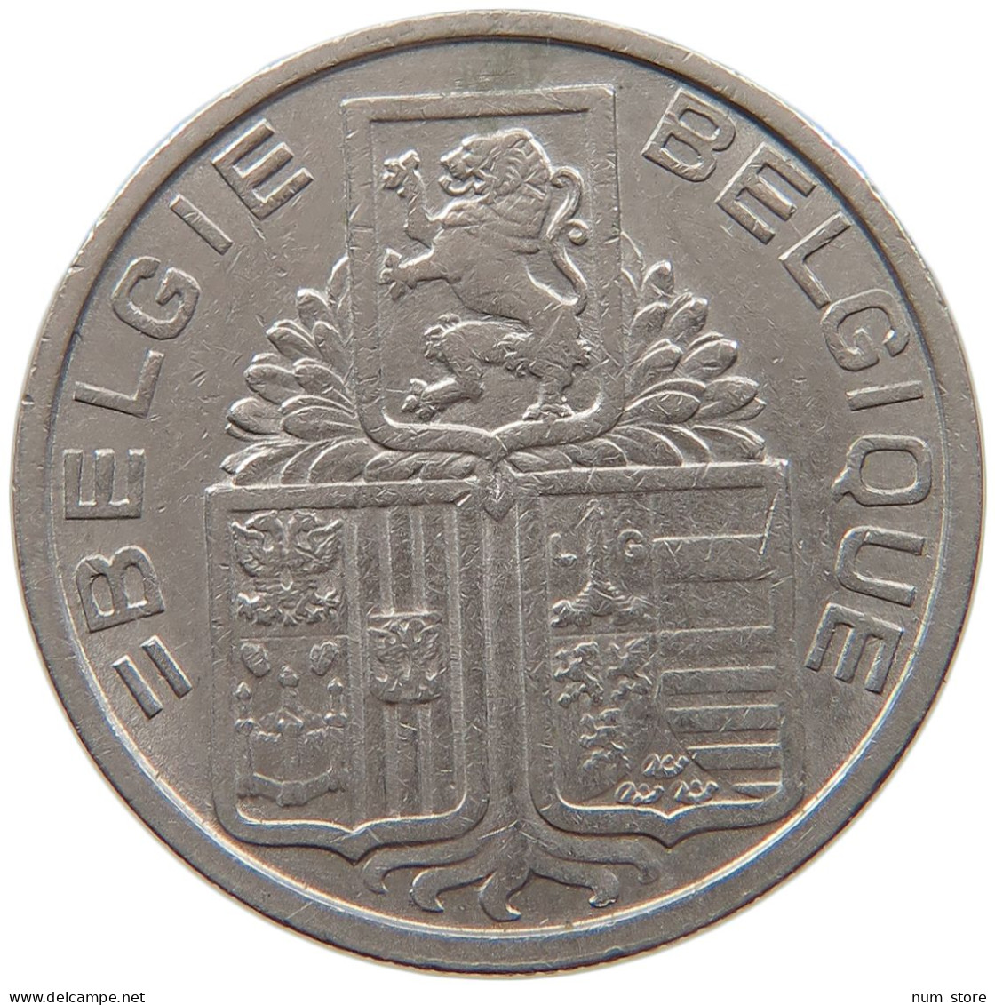 BELGIUM 5 FRANCS 1939 LEOPOLD III. (1934-1951) #MA 067340 - 5 Francs