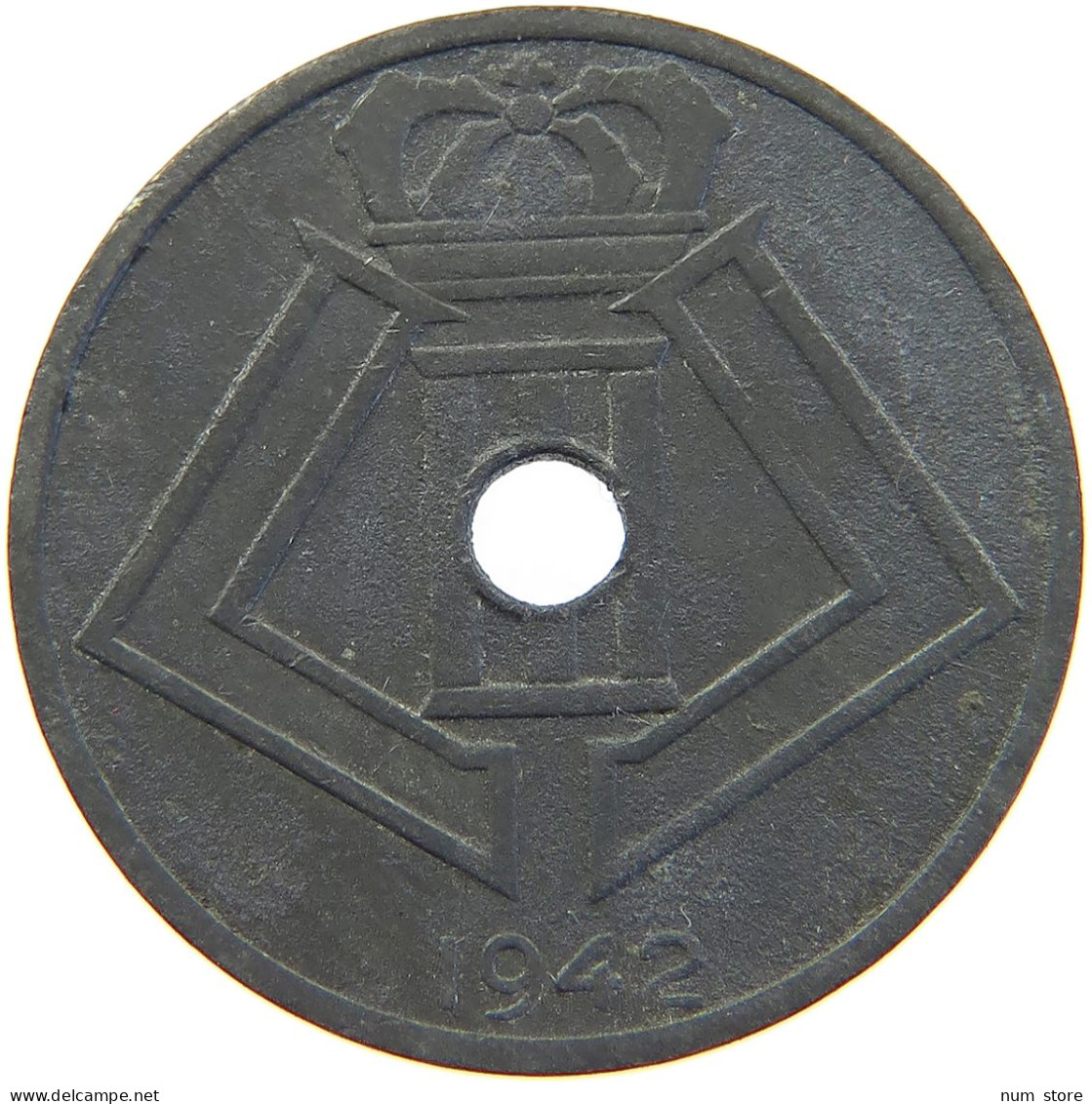 BELGIUM 25 CENTIMES 1942 LEOPOLD III. (1934-1951) #MA 067955 - 25 Centimes