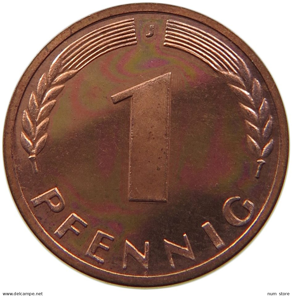 BRD 1 PFENNIG 1968 J  #MA 010720 - 1 Pfennig