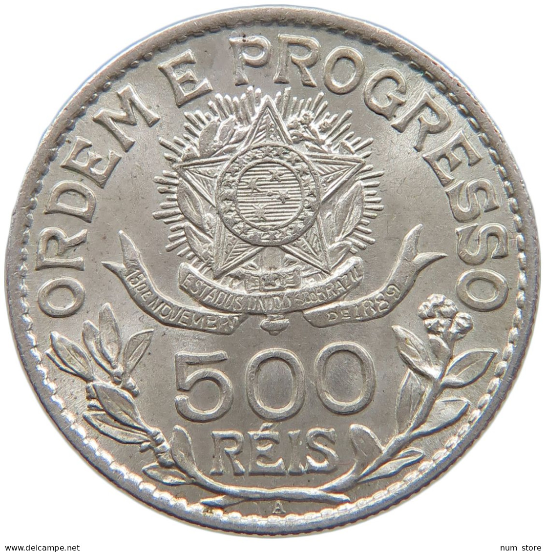 BRAZIL 500 REIS 1913  #MA 025258 - Brésil