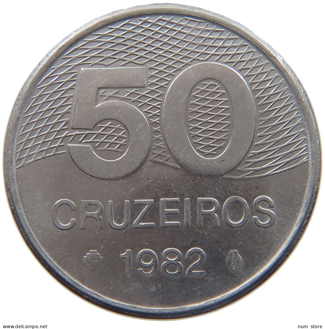 BRAZIL 50 CRUZEIROS 1982  #MA 025283 - Brésil