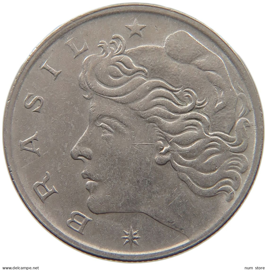 BRAZIL 50 CENTAVOS 1970  #MA 025284 - Brésil