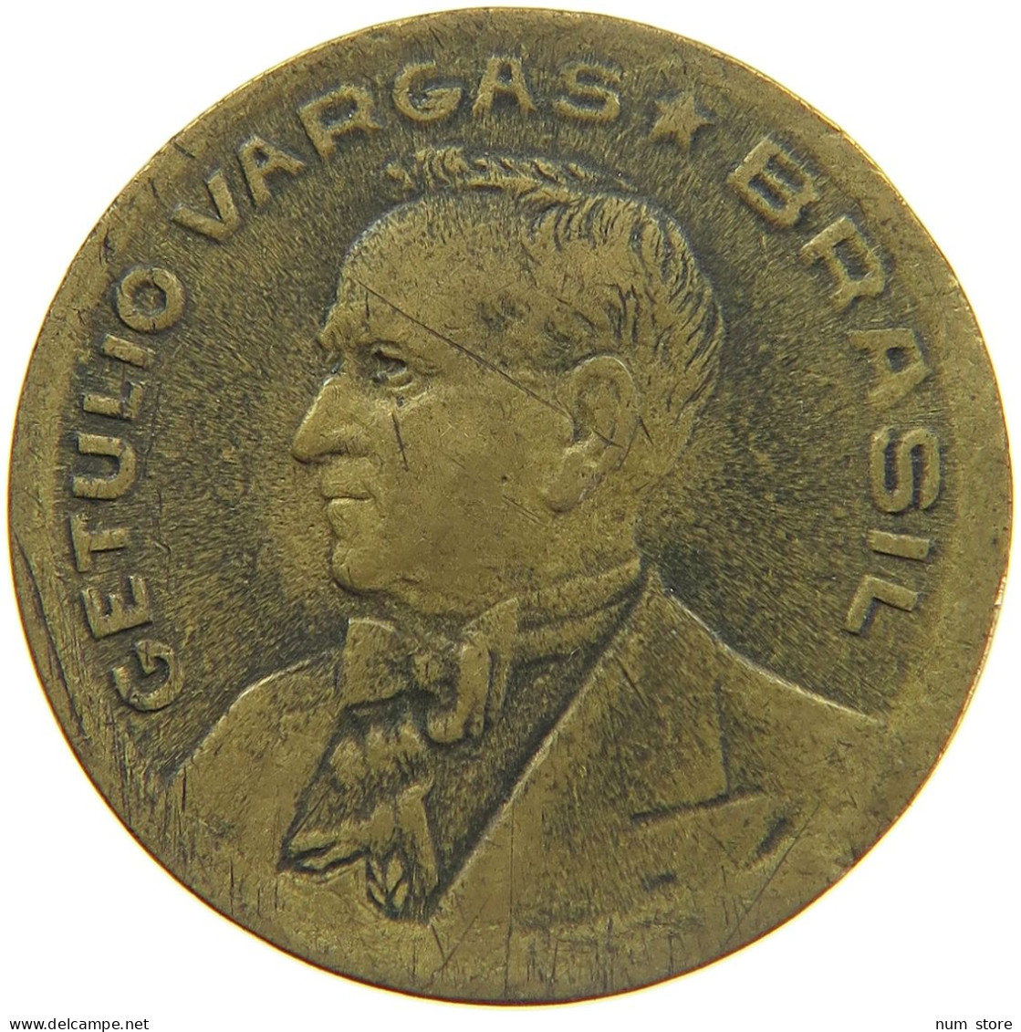 BRAZIL 50 CENTAVOS 1944  #MA 025241 - Brésil