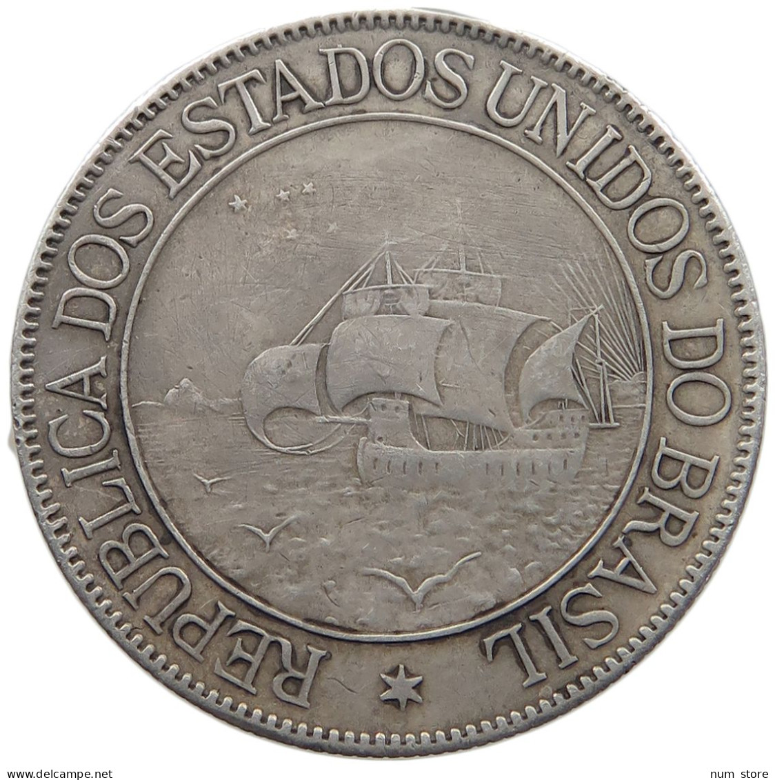 BRAZIL 2000 REIS 1900 400TH ANNIVERSARY - DISCOVERY OF BRAZIL #MA 025249 - Brésil