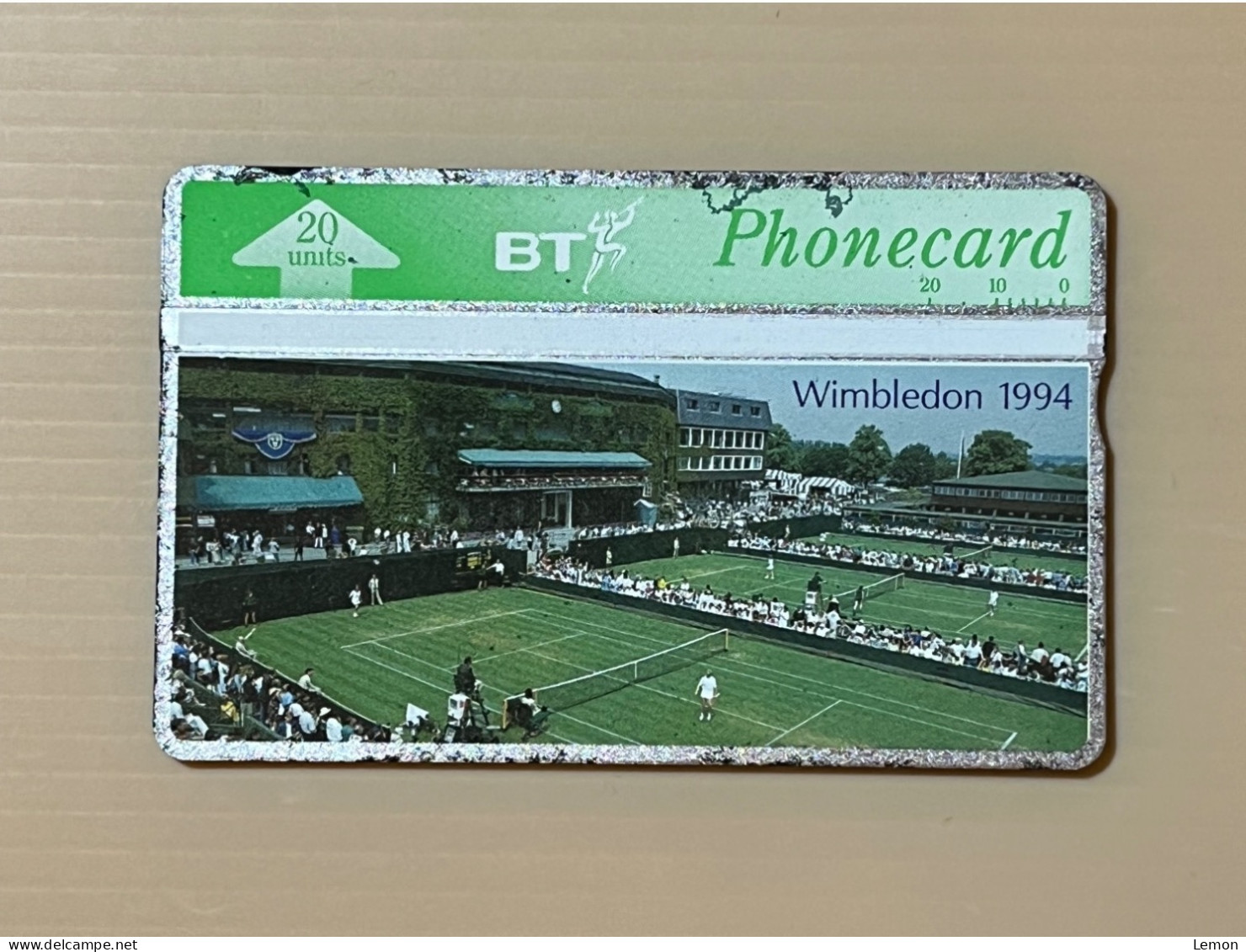 Mint UK United Kingdom - British Telecom Phonecard - BT 20 Units WIMBLEDON 1994 - Set Of 1 Mint Card - Colecciones