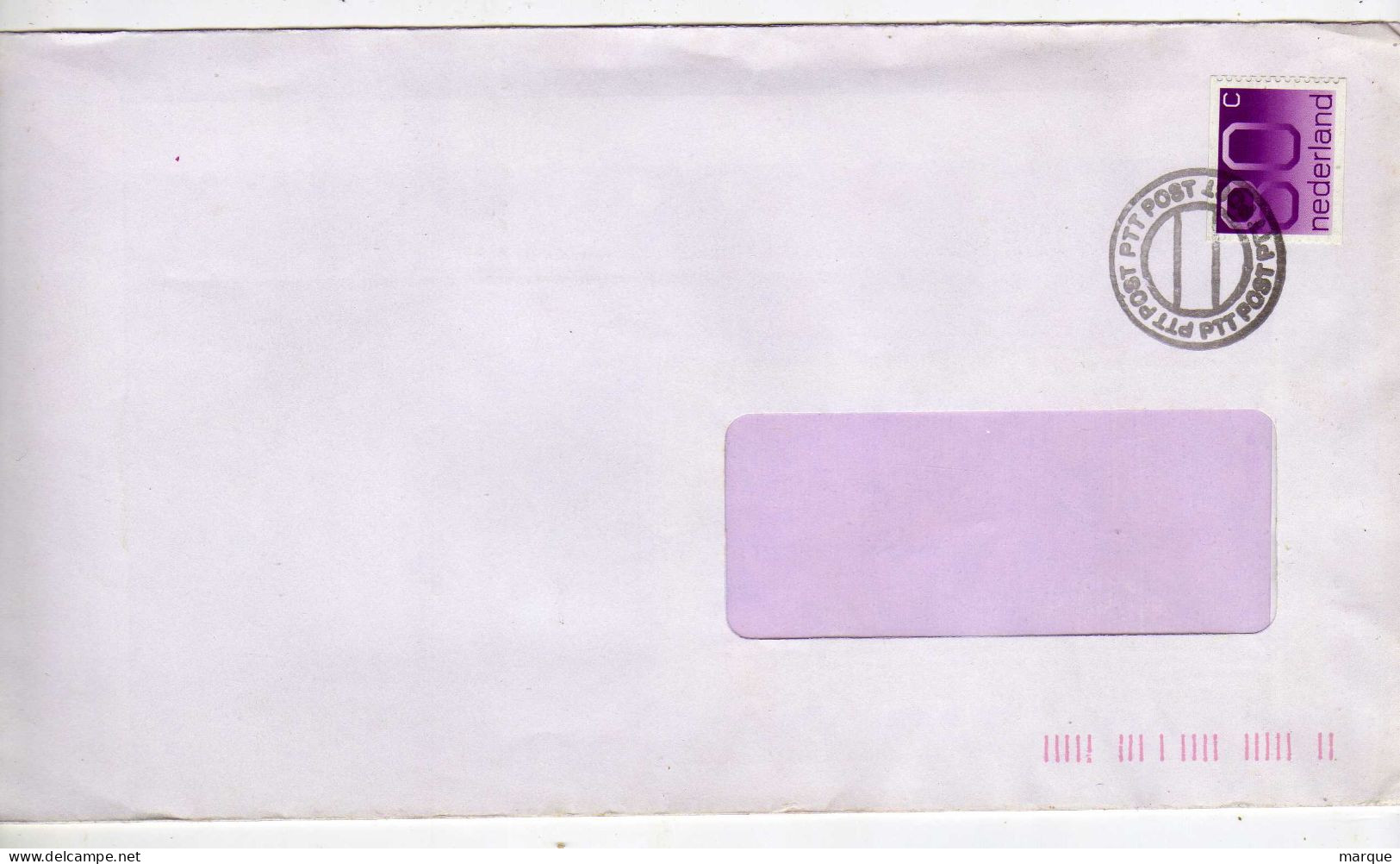 Enveloppe PAYS BAS NEDERLAND Oblitération PTT POST - Postal History