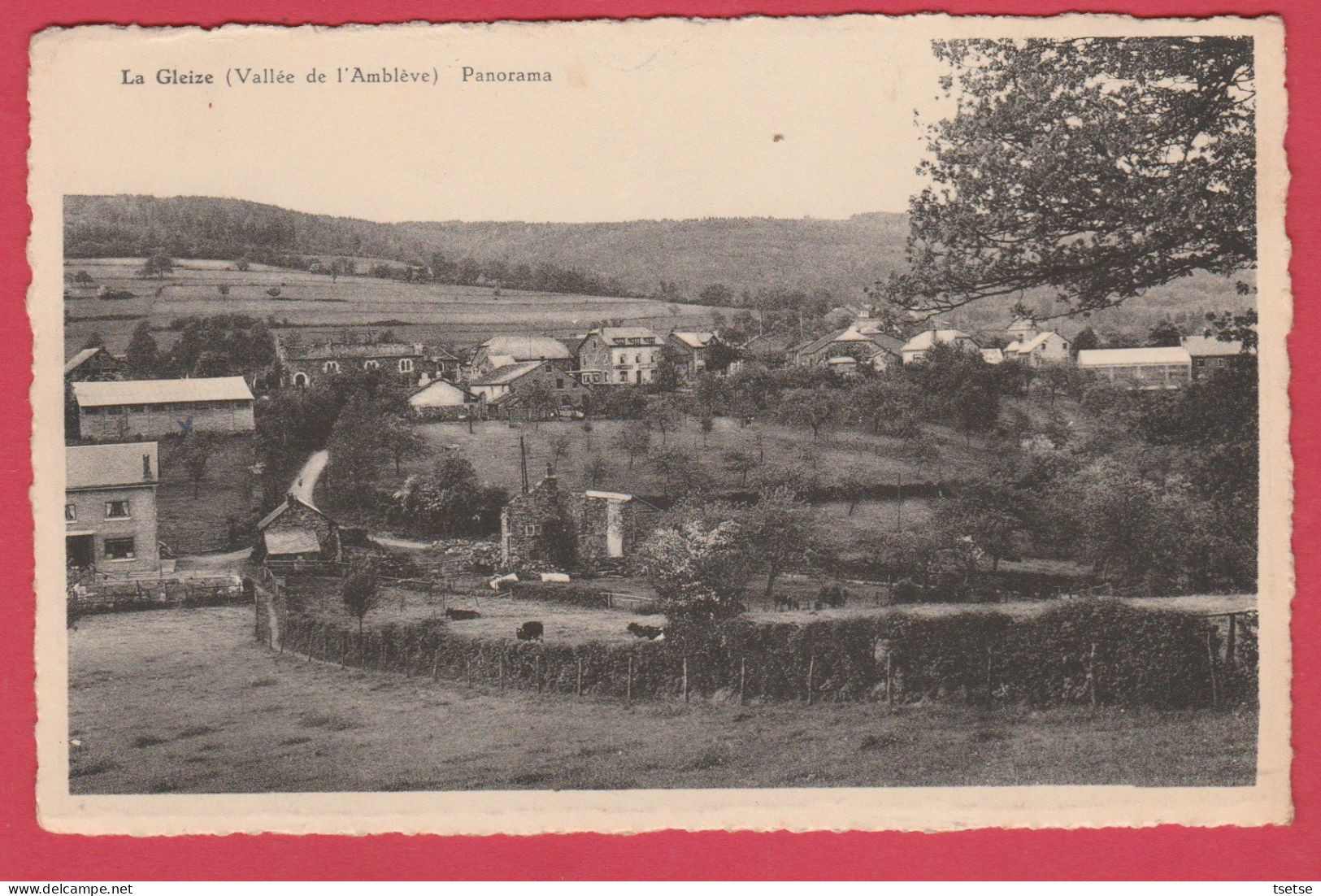 La Gleize - Panorama ... Du Village - 1953 ( Voir Verso ) - Stoumont