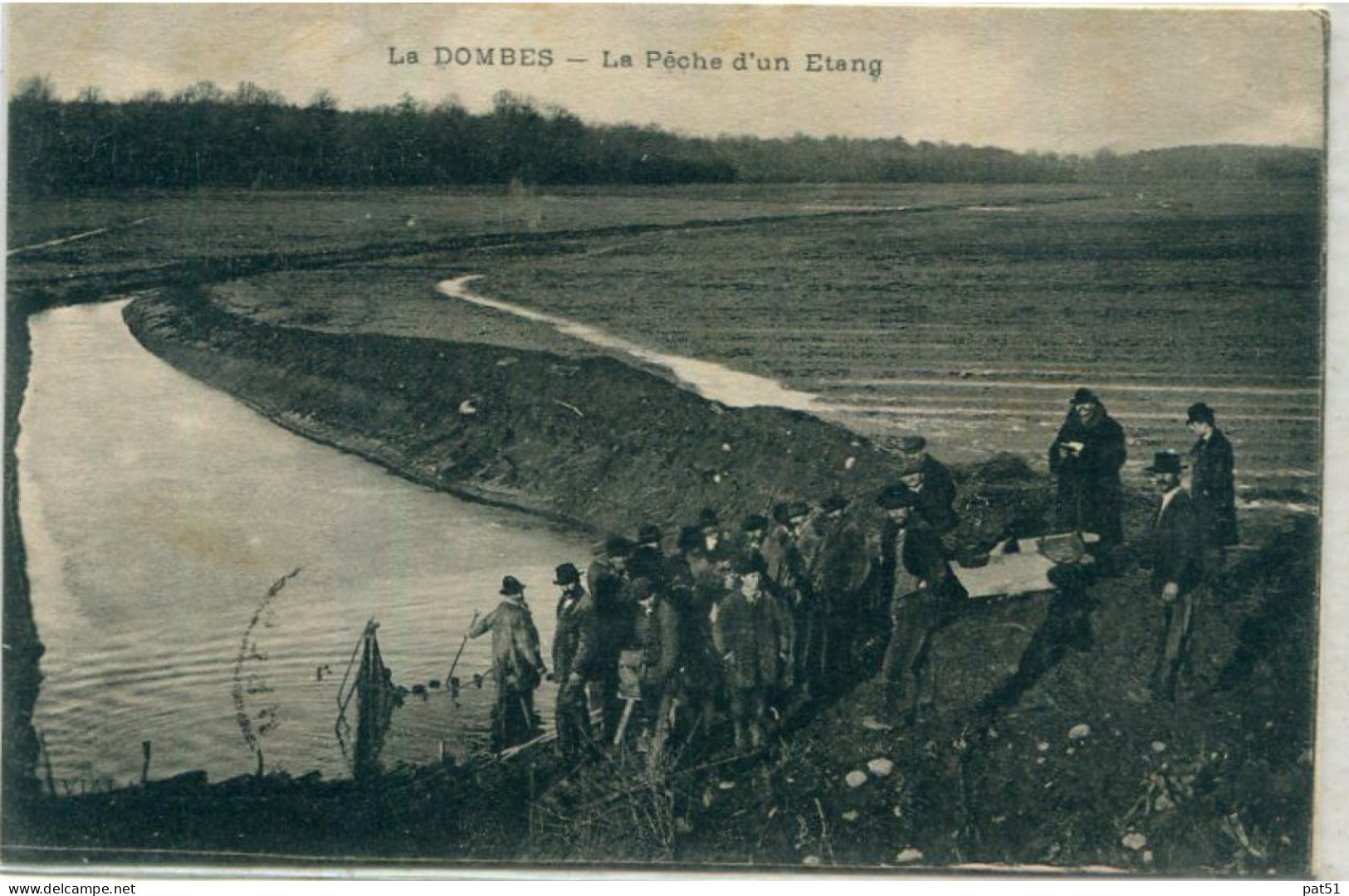 01 - Villars Les Dombes ? : La Pêche D'un Etang - Villars-les-Dombes