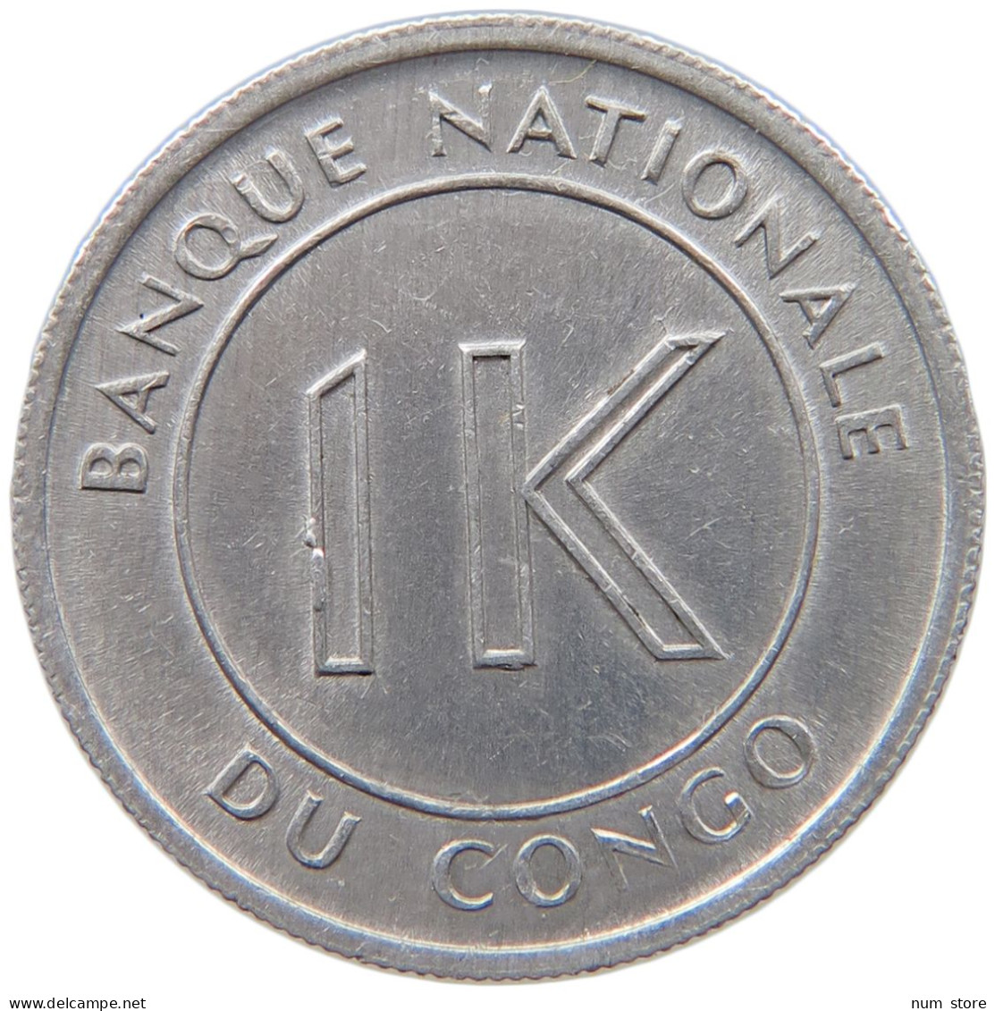 CONGO LIKUTA 1967  #MA 067406 - Congo (República 1960)