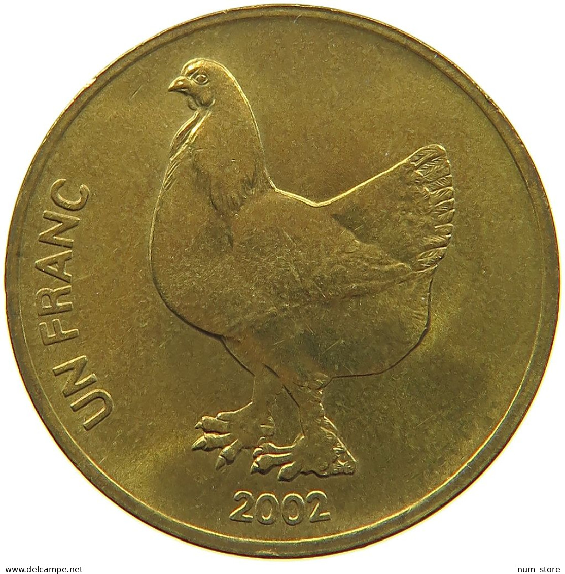 CONGO FRANC 2002  #MA 067392 - VR-Rep. Kongo - Brazzaville